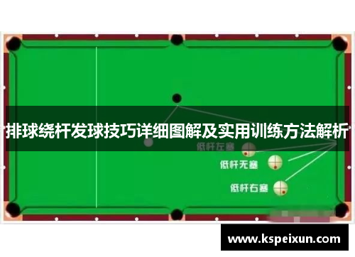 排球绕杆发球技巧详细图解及实用训练方法解析
